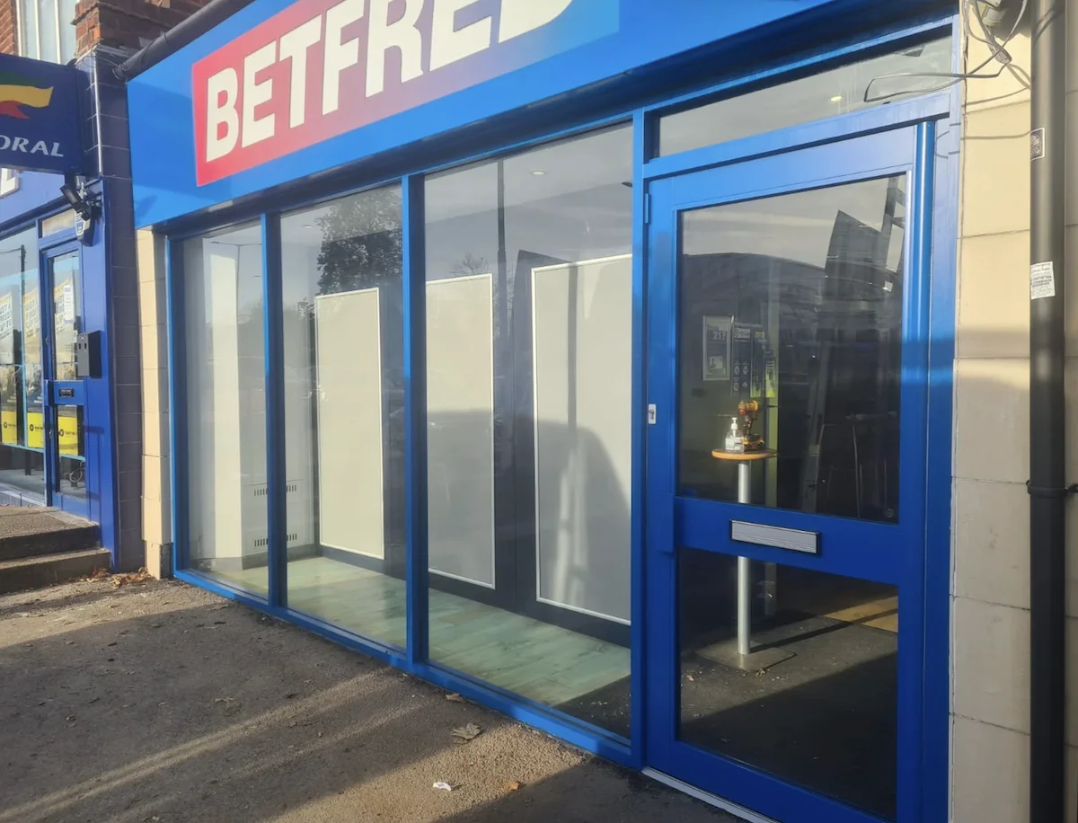 Bet Fred Shopfront Sunderland
